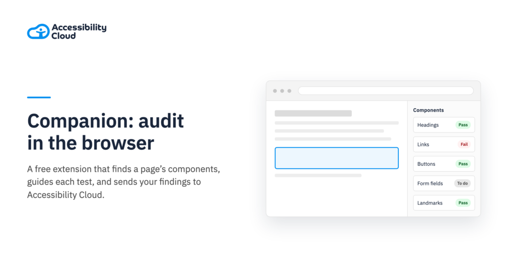 Accessibility Cloud Companion