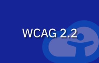 Graphic with Accessibility Cloud logo and text "WCAG 2.2"